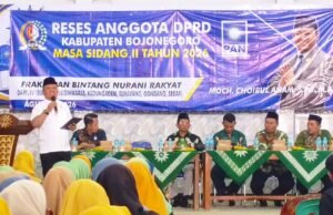 Aspirasi Warga Dapil IV Bojonegoro Mengalir, Reses Anggota DPRD Bojonegoro Moch. Choirul Anam