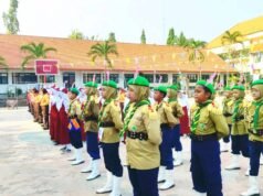 PBB Kreasi HUT RI di Modo Lamongan Bikin Pelajar Tampil Memukau