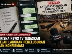 Polemik Dugaan Sabung Ayam Karangduren Jember, Krisna News TV Tantang Adu Fakta