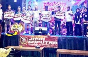 Final Voli: Ribuan Warga Ngampel Kapas Bojonegoro Tumpah Ruah, Ada Reog hingga Donor Darah