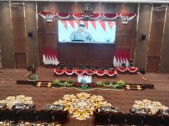 DPRD Bojonegoro Dengarkan Pidato Presiden Secara Virtual dan Paparan Sekilas Program Kerja 2026