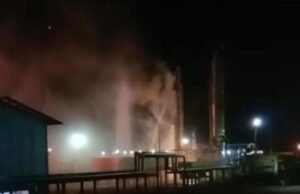 Diduga Alami Kebocoran Karena Keluarkan Asap Tebal di PT GASUMA Sokosari